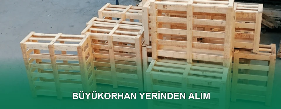 Büyükorhan Yerinden Palet Toplama